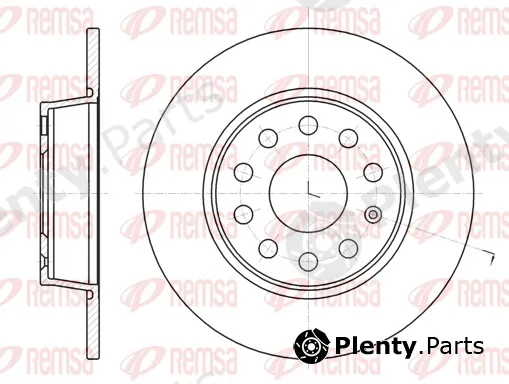 Remsa 61340.00 — Brake Disc
