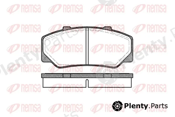 Remsa 0176.00 — Brake Pad Set, disc brake