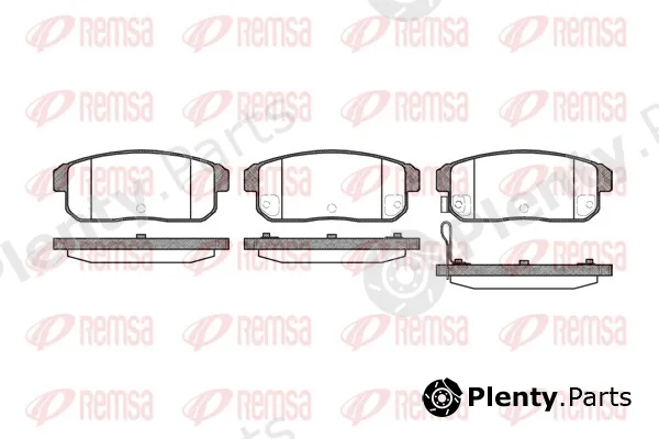 Remsa 0883.11 — Brake Pad Set, disc brake