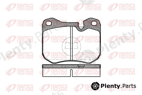 Remsa 0131.00 — Brake Pad Set, disc brake