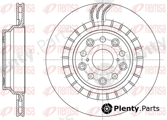 Remsa 61879.10 — Brake Disc
