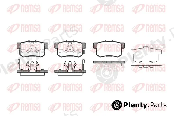 Remsa 0325.04 — Brake Pad Set, disc brake