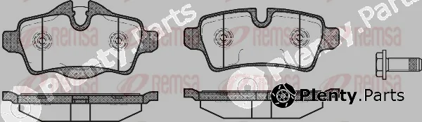 Remsa 1344.00 — Brake Pad Set, disc brake