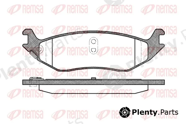 Remsa 0885.04 — Brake Pad Set, disc brake