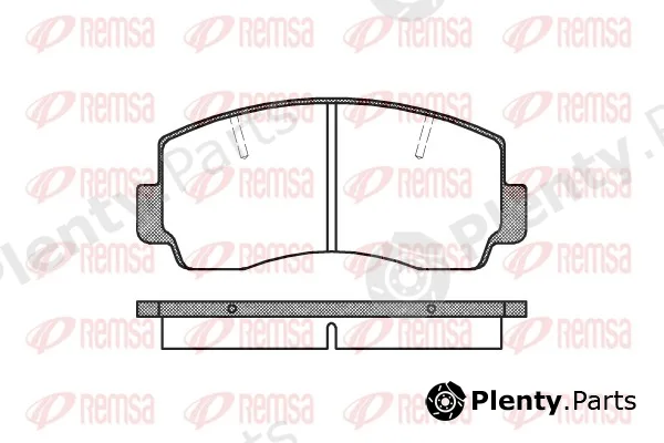 Remsa 0094.20 — Brake Pad Set, disc brake