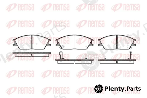 Remsa 0224.02 — Brake Pad Set, disc brake