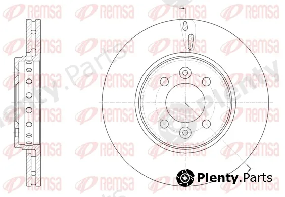 Remsa 61499.10 — Brake Disc