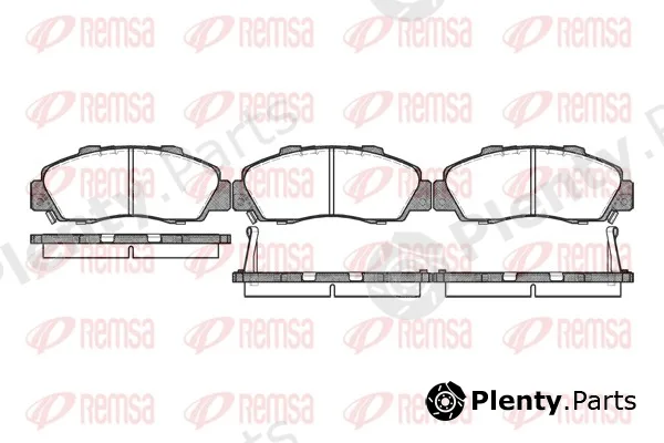 Remsa 0351.02 — Brake Pad Set, disc brake