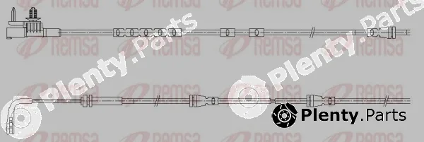 Remsa 001187 — Warning Contact, brake pad wear