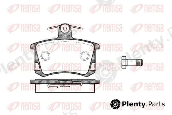 Remsa 0135.40 — Brake Pad Set, disc brake