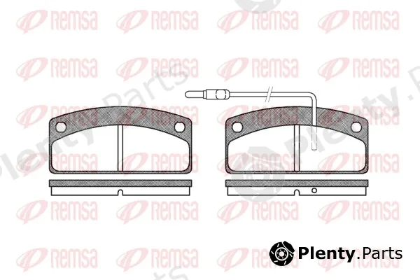 Remsa 0725.02 — Brake Pad Set, disc brake