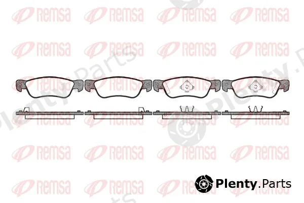 Remsa 0295.04 — Brake Pad Set, disc brake