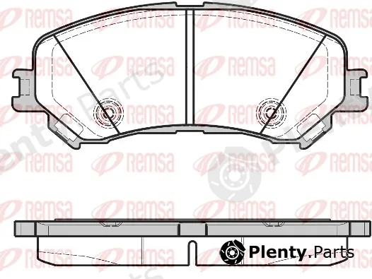 Remsa 1318.20 — Brake Pad Set, disc brake
