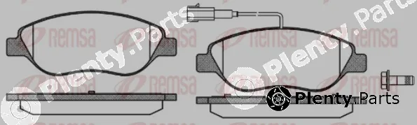 Remsa 0860.02 — Brake Pad Set, disc brake