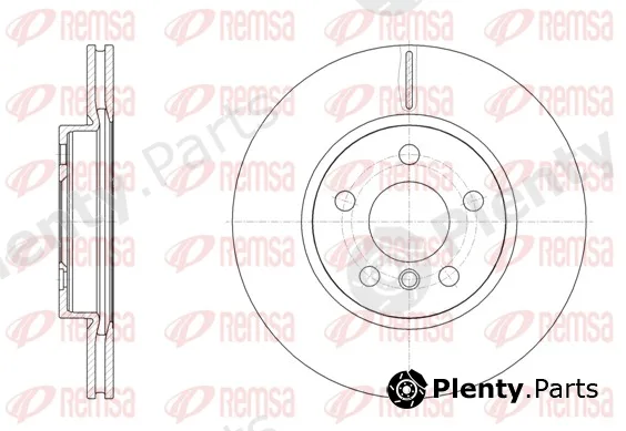 Remsa 61545.10 — Brake Disc