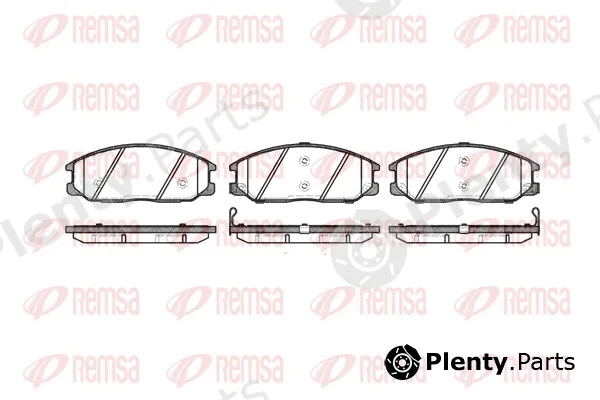 Remsa 0771.12 — Brake Pad Set, disc brake