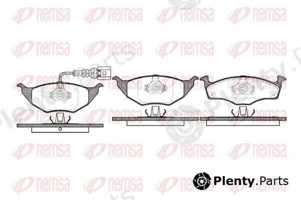 Remsa 0718.11 — Brake Pad Set, disc brake