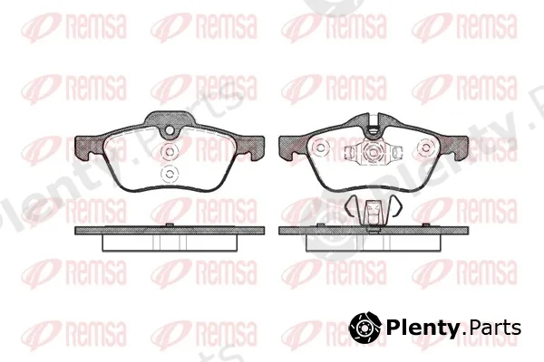 Remsa 0864.00 — Brake Pad Set, disc brake
