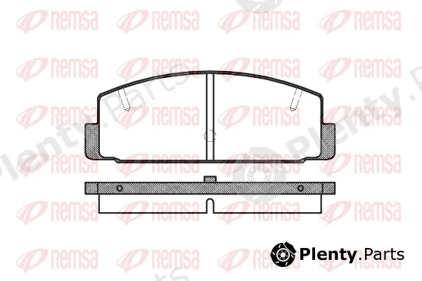 Remsa 0179.20 — Brake Pad Set, disc brake