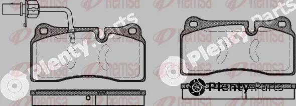 Remsa 0983.11 — Brake Pad Set, disc brake