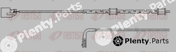 Remsa 001178 — Warning Contact, brake pad wear