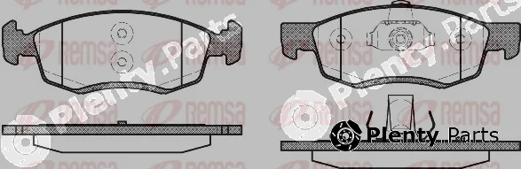 Remsa 0172.32 — Brake Pad Set, disc brake