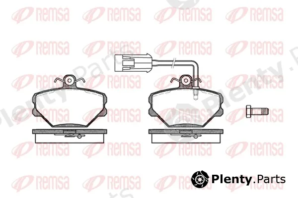 Remsa 0264.42 — Brake Pad Set, disc brake