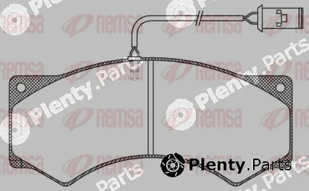 Remsa JCA277.41 — Brake Pad Set, disc brake