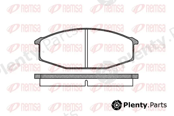 Remsa 0115.20 — Brake Pad Set, disc brake