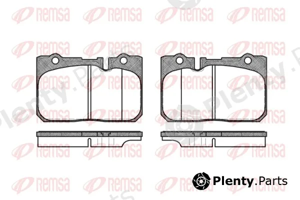Remsa 0679.00 — Brake Pad Set, disc brake