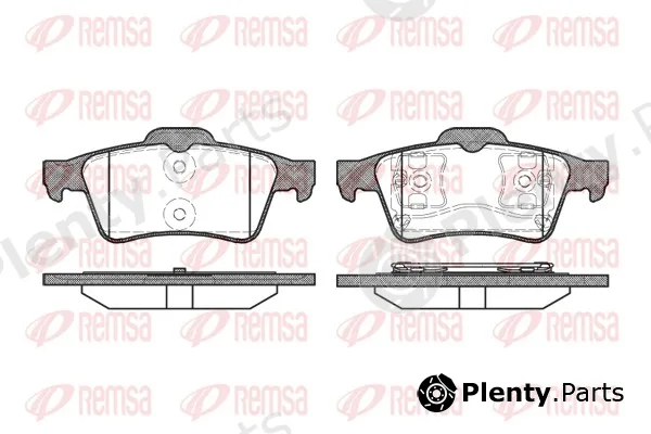Remsa 0842.00 — Brake Pad Set, disc brake
