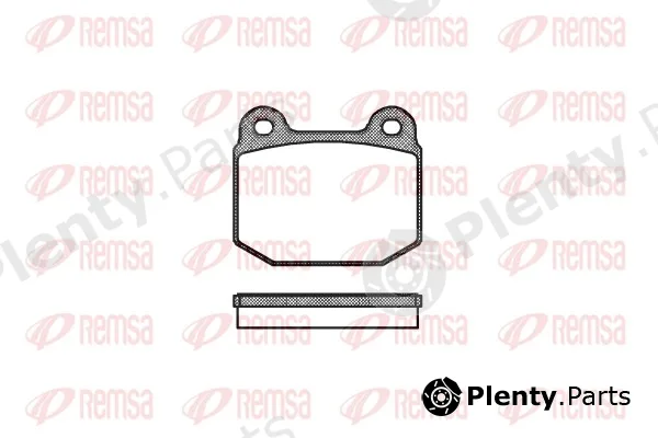 Remsa 0014.20 — Brake Pad Set, disc brake