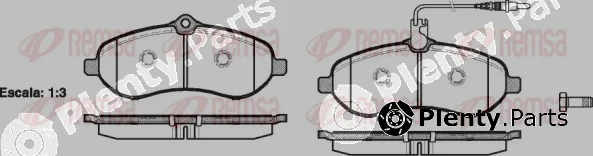 Remsa 1292.01 — Brake Pad Set, disc brake