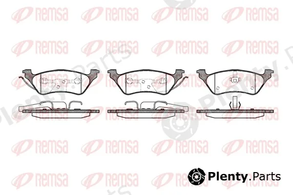 Remsa 0811.00 — Brake Pad Set, disc brake