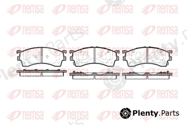 Remsa 0415.12 — Brake Pad Set, disc brake