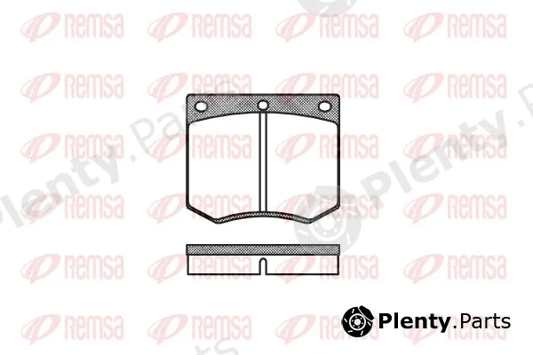 Remsa 0063.00 — Brake Pad Set, disc brake
