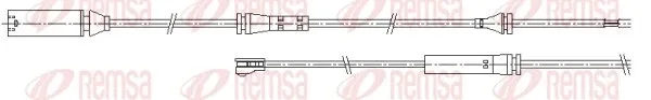 Remsa 001164 — Warning Contact, brake pad wear