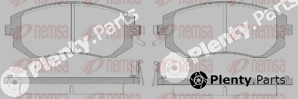 Remsa 0951.14 — Brake Pad Set, disc brake