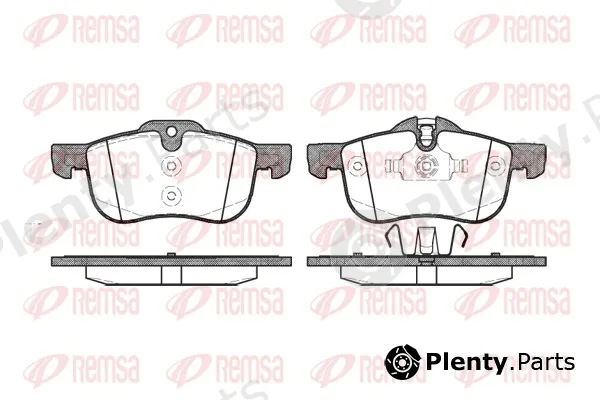 Remsa 0719.00 — Brake Pad Set, disc brake