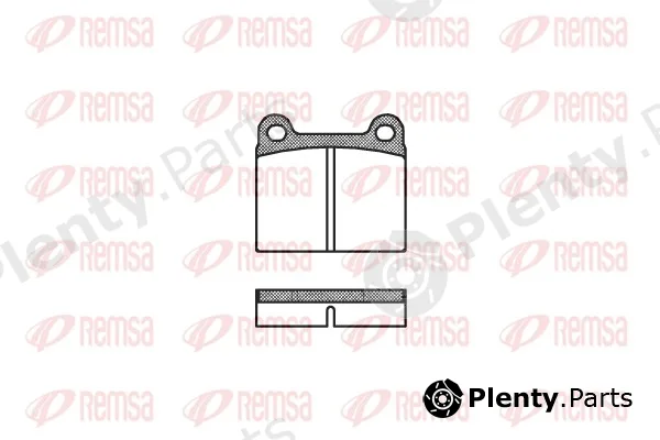 Remsa 0006.00 — Brake Pad Set, disc brake
