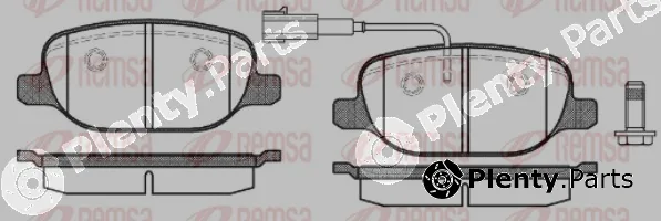 Remsa 0878.02 — Brake Pad Set, disc brake