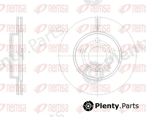 Remsa 62532.10 — Brake Disc