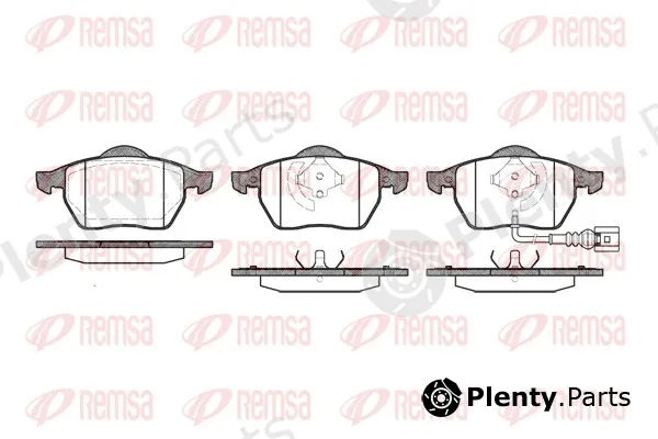 Remsa 0390.41 — Brake Pad Set, disc brake