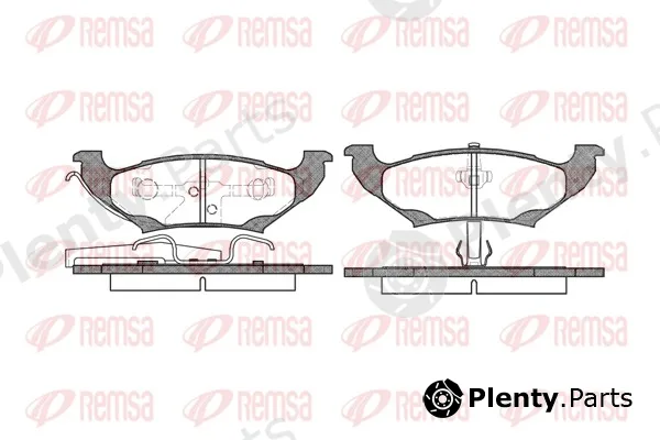 Remsa 0690.10 — Brake Pad Set, disc brake