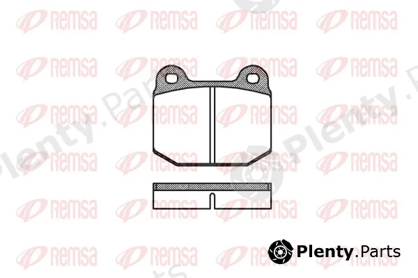Remsa 0014.00 — Brake Pad Set, disc brake