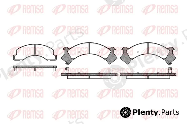 Remsa 0394.00 — Brake Pad Set, disc brake