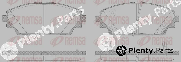 Remsa 1569.02 — Brake Pad Set, disc brake