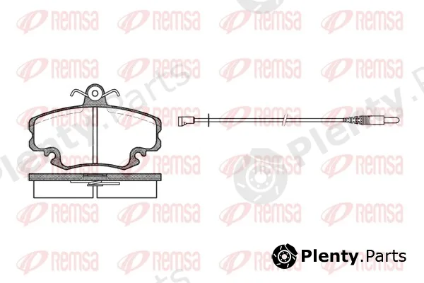 Remsa 0141.32 — Brake Pad Set, disc brake