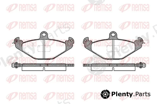 Remsa 0345.10 — Brake Pad Set, disc brake