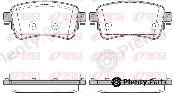 Remsa 1720.00 — Brake Pad Set, disc brake
